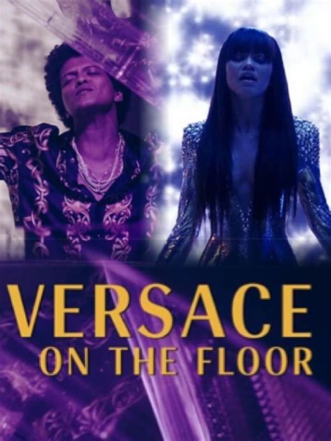 vevo bruno mars versace|Versace on the floor girl.